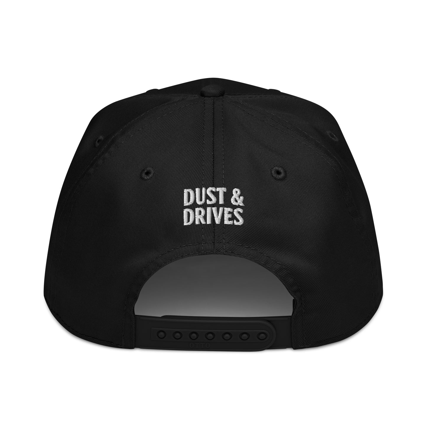 No Regrets | White Text | 5 Panel Cap