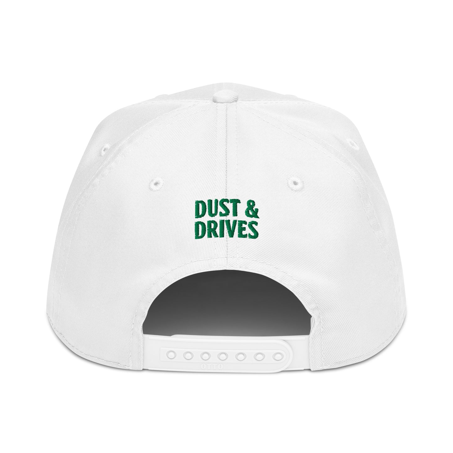 No Regrets | Green Text | 5 Panel Cap