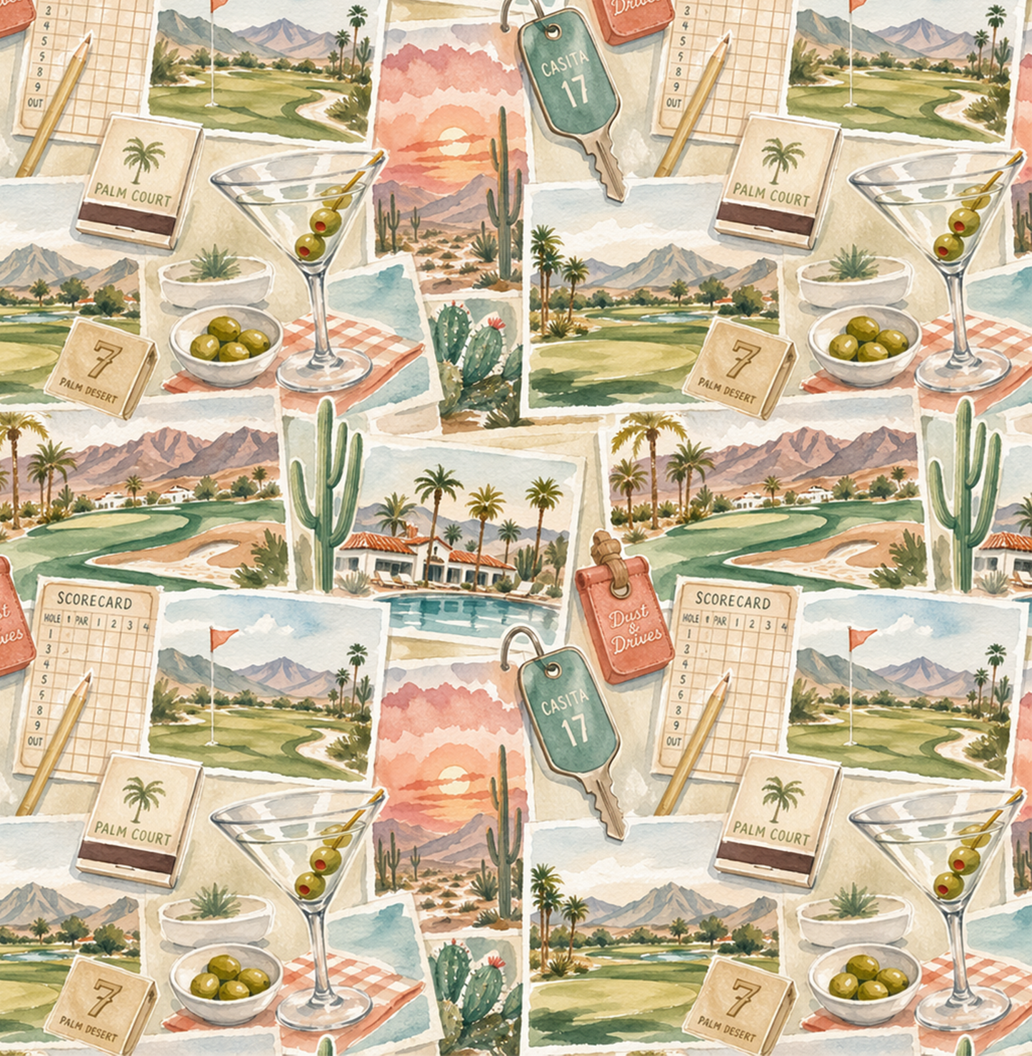 Desert Retreat | Slim Fit Polo