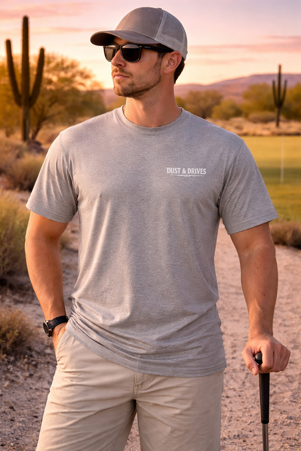 Play it as it Lies | White Text | Short Sleeve T-Shirt