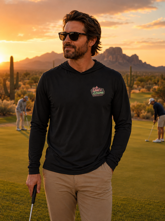 Haunted Fairways | Hooded Long-Sleeve Tee